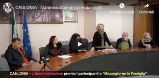 “Mezzogiorno in famiglia”, l’Amministrazione plaude al team cauloniese