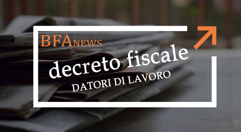 Decreto Fiscale 2020: novità edilizia Decreto Fiscale 2020: novità edilizia