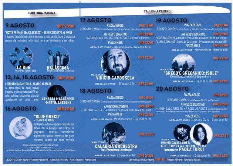 Kaulonia Tarantella Festival 2019 Kaulonia Tarantella Festival 2019
