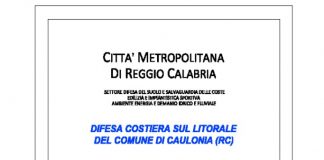 Relazione Geologica Litorale Caulonia