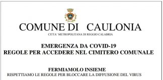 Misure di Accesso Cimiteri di Caulonia