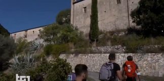 Servizio del TG1 sul Cammino Basiliano in Calabria