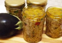 Melanzane a filetti sott’olio