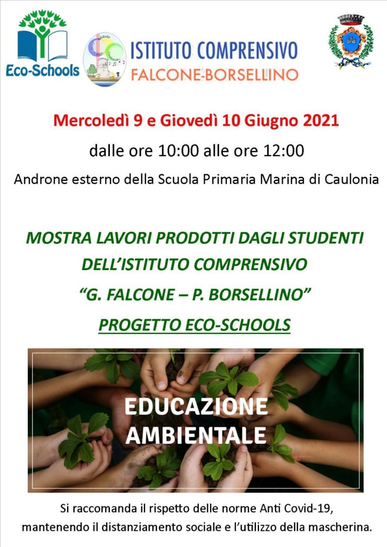 Mostra Progetto Eco-School – I.C. Falcone-Borsellino Mostra Progetto Eco-School – I.C. Falcone-Borsellino