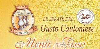 Ristorante Pizzeria Alle Colonne – Le Serate del Gusto Cauloniese