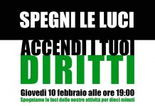 Spegni le Luci, Accendi i tuoi Diritti – Associazione Commercianti Kaulon18