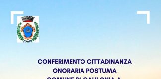 Marco Niutta – Conferimento Cittadinanza Onoraria