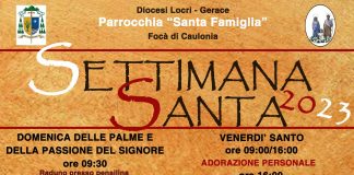 Settimana Santa 2023 – Focà di Caulonia
