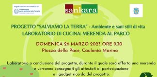 Progetto ‘Salviamo la Terra’ – Merenda al Parco