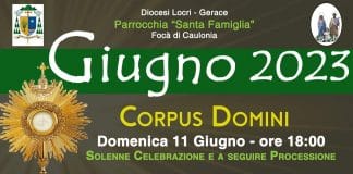 Giugno 2023 – Parrocchia ‘Santa Famiglia’ di Focà
