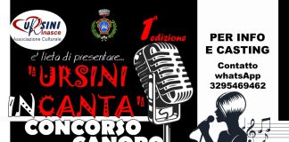 Ursini InCanta – 1° ed. Concorso Canoro