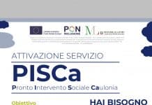 PISCA – Servizio di Pronto Intervento Sociale Caulonia