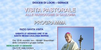 Visita Pastorale 2024 – Parrocchie di Caulonia