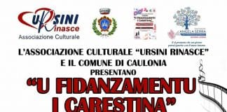 U Fidanzamentu i Carestina – Associazione ‘Ursini Rinasce’