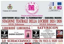 Stagione teatrale della Locride 2025/2026